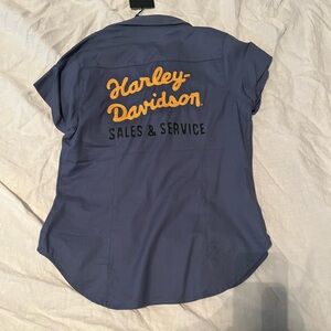Harley Davidson button down